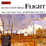 Picture of CD of music for flute and piano, performed by Ingrid Culliford, flute and Dominic Saunders, piano