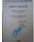 Picture of Sheet music for 3 tenor trombones by Edwin McLean