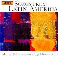 Picture of CD of songs performed by Marina Tafur, soprano, and Nigel Foster, piano