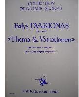 Picture of Sheet music for tenor trombone and piano by  by Balis Dvarionas