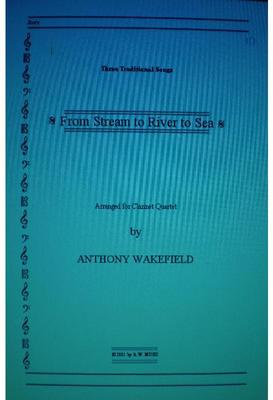 Picture of Sheet music  for clarinet, clarinet, clarinet and bass clarinet by Traditional. For Clarinet Quartet