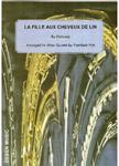 Picture of Sheet music  for flute, oboe, clarinet, french horn and bassoon by Claude Debussy. La Fille aux Cheveux de Lin arranged for wind quintet by Fantisek Pok.