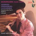 Picture of CD of piano music by Schumann performed by George-Emmanuel Laziridis