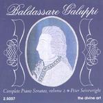 Picture of CD of piano music by Baldassare Galuppi, performed by Peter Seivewright