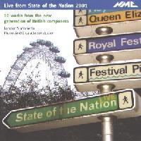 Picture of CD of 10 works from the new generation of British composers performed live at State of the Nation by the London Sinfonietta