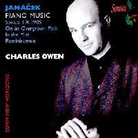Picture of CD of piano music by Leos Janacek, performed by Charles Owen