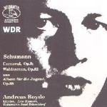 Picture of CD of piano music by Schumann, played by Andreas Boyde