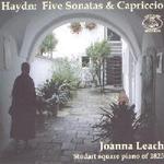 Picture of CD of Haydn piano music played by Joanna Leach on a square piano