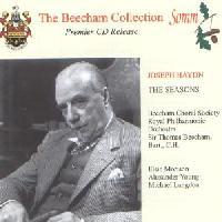 Picture of Double CD of Sir Thomas Beecham conducting Haydn's 'The Seasons' with the Beecham Choral Society and the Royal Philharmonic Orchestra
