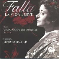 Picture of CD of Manuel de Falla's opera La Vida Breve, with Victoria de los Angeles in the role of Salud