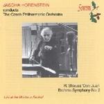 Picture of CD of Jascha Horenstein live at the Montreux Festival 1966, conducting the Czech Philharmonic Orchestra
