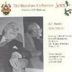 Picture of Double CD of Sir Thomas Beecham conducting Handel's Solomon with the Beecham Choral Society and the Royal Philharmonic Orchestra Artist: Sir Thomas Beecham, Royal Philharmonic Orchestra, Beecham Choral Society, John Cameron, Lois Marshall, Elsie Morison and Alexander Young