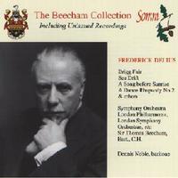 Picture of CD of Sir Thomas Beecham conducting London Philharmonic and London Symphony Orchestras in a second programme of works by Frederick Delius, digitally remastered from original 78s recorded in 1920s and 1940s.