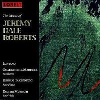 Picture of CD of chamber music, by Jeremy Dale Roberts, performed by Hiroaki Takenouchi and Dimitri Murrath