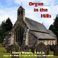 Picture of CD of solo organ music, performed by Henry Wallace, F.R.C.O.