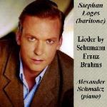 Picture of CD of Lieder by Schumann, Franz and Brahms, performed by Stephan Loges (baritone) and Alexander Schmalz (piano)