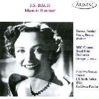Picture of Double CD of George Enescu conducting the BBC Chorus and the Boyd Neel Orchestra in Bach's B minor Mass, featuring Kathleen Ferrier Artist: Kathleen Ferrier, Suzanne Danco, Peter Pears, Bruce Boyce, Norman Walker and George Enscu