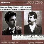 Picture of Double CD of The British National Opera Company performing Cav and Pag in an original recording from 1927