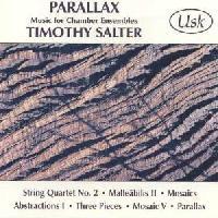 Picture of Sheet music  for string quartet and mixed ensemble. CD of music for chamber ensembles by Timothy Salter