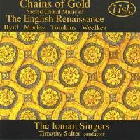 Picture of CD of sacred choral music of the English Renaissance performed by the Ionian Singers, conducted by Timothy Salter Artist: Ionian Singers and Timothy Salter