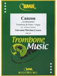 Picture of Sheet music for tenor trombone and piano or organ by Giovanni Cesare