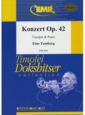 Picture of Sheet music  for trumpet (bb/c) and piano. Sheet music for trumpet in Bb or C, cornet or flugelhorn and piano by Eino Tamberg