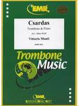 Picture of Sheet music for tenor trombone and piano by Vittorio Monti
