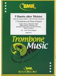 Picture of Sheet music  by Album of composers. Sheet music for 2 tenor trombones and piano or organ