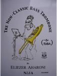 Picture of Sheet music for bass trombone or tuba with 2 accompanying CDs by Eliezer Aharoni