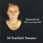 Picture of CD of piano music by Scarlatti performed by Joanna Leach