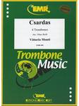 Picture of Sheet music for 4 trombones by Vittorio Monti
