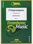 Picture of Sheet music for 3 tenor trombones and bass trombone by Jan Koetsier