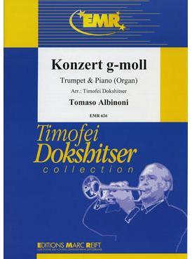 Picture of Sheet music for trumpet, cornet or flugelhorn and piano or organ by Tomaso Albinoni