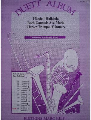 Picture of Sheet music  by Album of composers. Sheet music for trumpet or cornet, tenor trombone and piano or organ