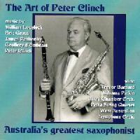 Picture of CD of saxophone music by various composers, performed by Peter Clinch Artist: Peter Clinch, Astra Chamber Orchestra and Petra String Quartet