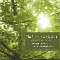 Picture of CD of clarinet and piano arrangements of art-song by various composers, performed by Cristo Barrios and Clinton Cormany