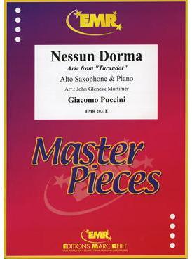 Picture of Sheet music for alto saxophone and piano by Giacomo Puccini