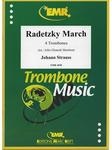 Picture of Sheet music for 4 tenor trombones by Johann Strauss junior