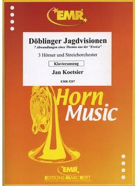 Picture of Sheet music for 3 french horns and piano by Jan Koetsier