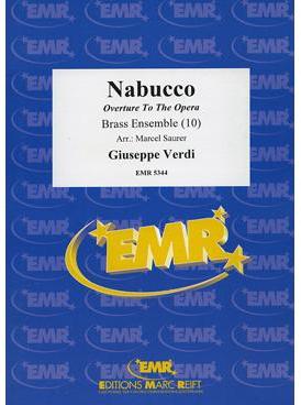 Picture of Sheet music  for 4 trumpets (Bb/C), french horn (Eb/F), 3 trombones (bc/tc), bass trombone, tuba (Bb/C/Eb), timpani (optional) and 2 percussions (optional). Sheet music for brass tentet with optional timpani and percussion (2 players) by Giuseppe Verdi