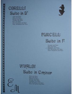 Picture of Sheet music for trombone and piano by Henry Purcell