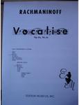 Picture of Sheet music for 2 clarinets, tenor saxophones or trumpets and piano by Sergei Rachmaninov