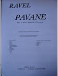 Picture of Sheet music for violin, flute or oboe, viola and piano or harp by Maurice Ravel