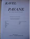Picture of Sheet music for violin, flute or oboe, cello and piano or harp by Maurice Ravel