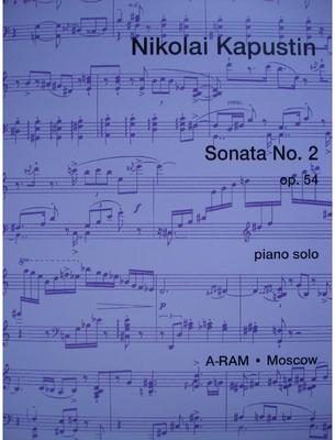 Picture of Sheet music for piano solo by Nikolai Kapustin