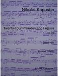 Picture of Sheet music for piano solo by Nikolai Kapustin