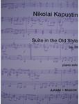 Picture of Sheet music for piano solo by Nikolai Kapustin