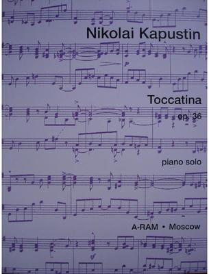 Picture of Sheet music for piano solo by Nikolai Kapustin