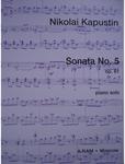 Picture of Sheet music for piano solo by Nikolai Kapustin