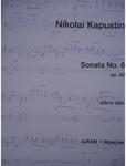 Picture of Sheet music for piano solo by Nikolai Kapustin